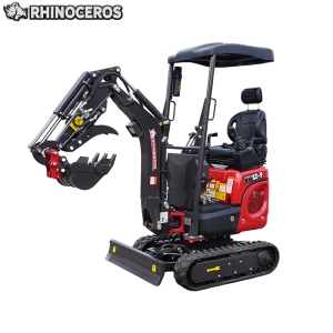 Photo officielle d'usine de la mini-pelle Rhinoceros XN12-9 de 1,2 tonne
