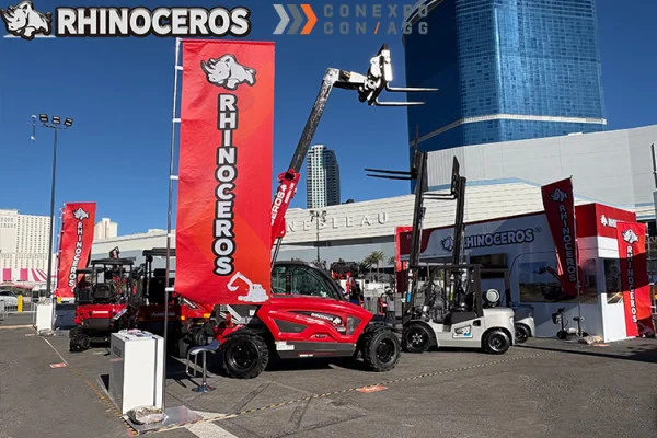 Rhinocéros à CONEXPO - LAS VEGAS