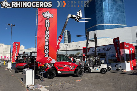 Rhinocéros à CONEXPO - LAS VEGAS